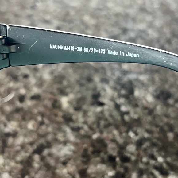 Maui Jim Haleakala Polarized Black Matte Sunglasses - Picture 8 of 10